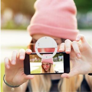 NIB Vivitar LED Beauty Selfie Light with Makeup Mirror